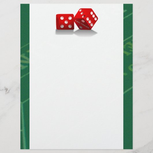 Craps Table mit Las Vegas Diät (Vorderseite)