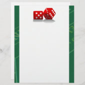 Craps Table mit Las Vegas Diät (Vorne/Hinten)