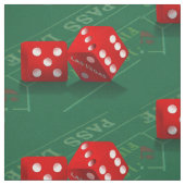 Craps Table mit Las Vegas Diät Stoff (Muster)