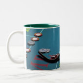 Craps Table-Tasse Zweifarbige Tasse (Links)