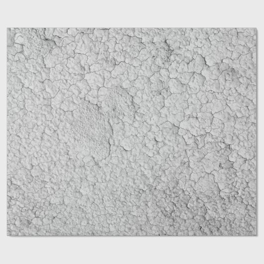 Craquelure Textur auf Grau Geschenkpapier (Flach)