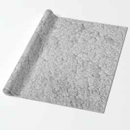 Craquelure Textur auf Grau Geschenkpapier