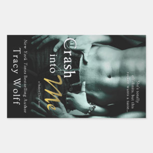 Crash in Me von Tracy Wolff Rechteckiger Aufkleber