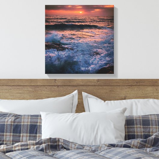 Crash! Leinwanddruck (Insitu (Schlafzimmer))