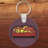 Crash Pad Dummy Schlüsselanhänger (Vorderseite)