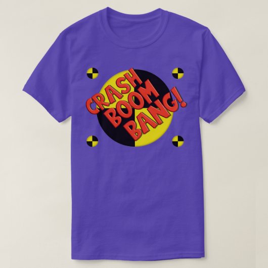 Crash Test Dummy Funny Costume T-Shirt (Design vorne)