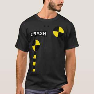 Crash Test Dummy Leichte Last Minute Halloween Cos T-Shirt