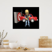 Crash Test Dummy Poster (Küche)