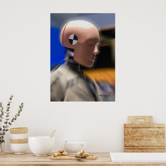 Crash Test Dummy Poster (Küche)