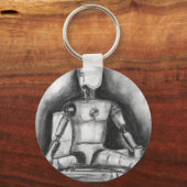 Crash Test Dummy Schlüsselanhänger (Vorderseite)