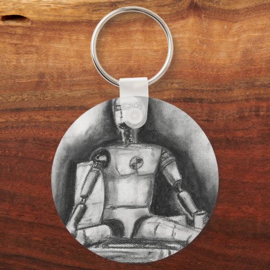 Crash Test Dummy Schlüsselanhänger (Vorderseite)