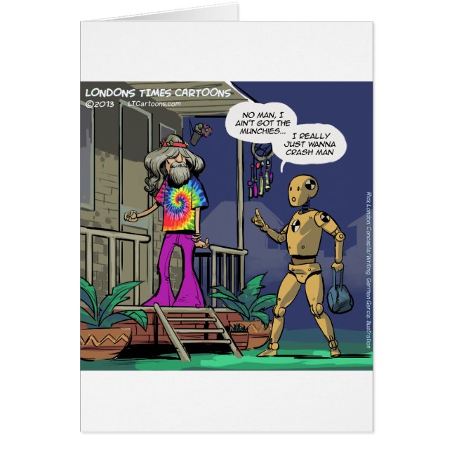 Crash Test Hippie Funny (Vorne)