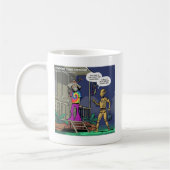 Crash Test Hippie Funny Kaffeetasse (Links)