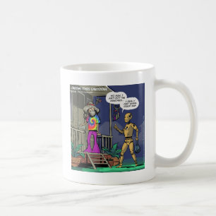 Crash Test Hippie Funny Kaffeetasse