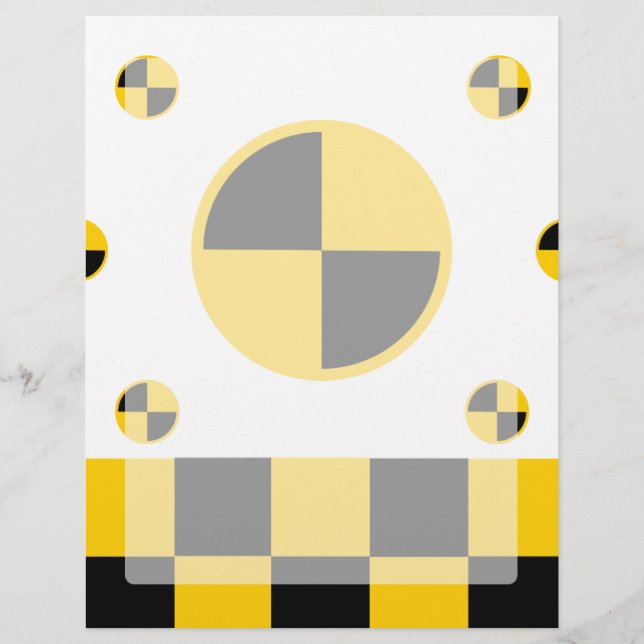 Crash Test Markers Graphics (Vorderseite)
