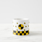 Crash Test Markers Graphics Espressotasse (Vorderseite)
