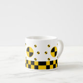Crash Test Markers Graphics Espressotasse (Vorderseite Rechts)