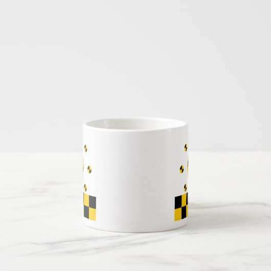 Crash Test Markers Graphics Espressotasse (Vorderseite)