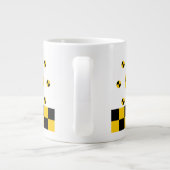 Crash Test Markers Graphics Jumbo-Tasse (Rückseite)