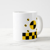 Crash Test Markers Graphics Jumbo-Tasse (Vorderseite Rechts)