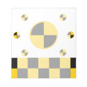 Crash Test Markers Graphics Notizblock (Vorderseite)