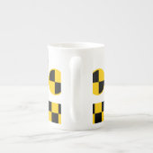 Crash Test Markers Graphics Porzellantasse (Rückseite)