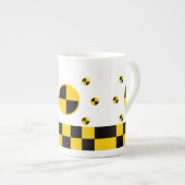 Crash Test Markers Graphics Porzellantasse (Vorderseite Rechts)