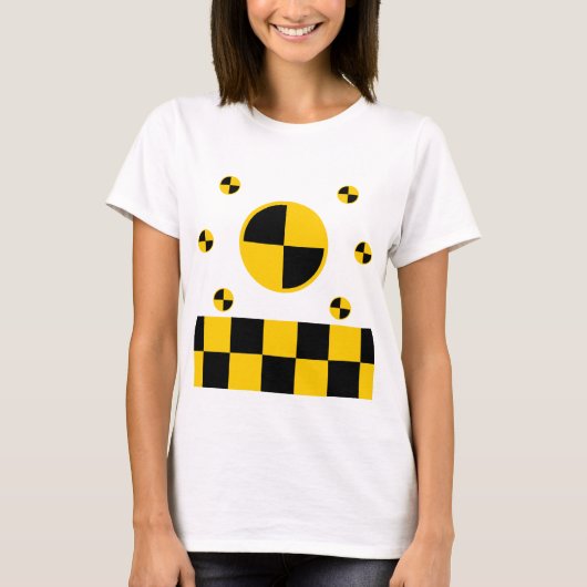 Crash Test Markers Graphics T-Shirt (Vorderseite)