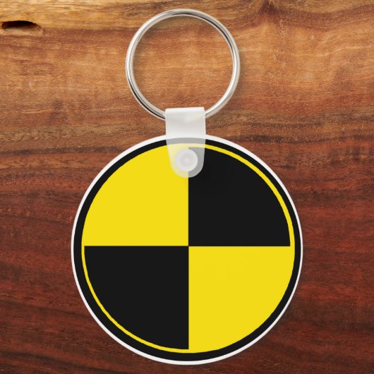 Crash-Test Schlüsselanhänger (Vorderseite)