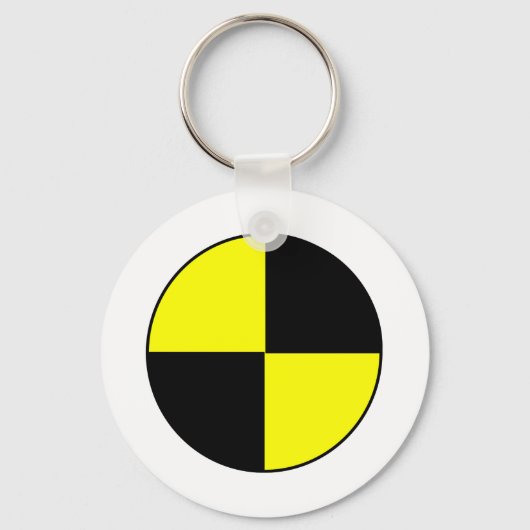 Crash-Test Schlüsselanhänger (Vorderseite)