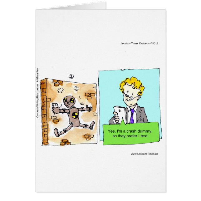 Crash Text Dummy Funny (Vorne)