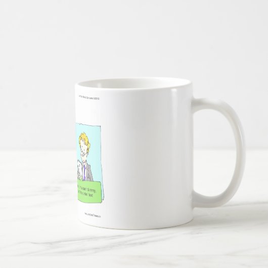 Crash Text Dummy Funny Kaffeetasse (Rechts)
