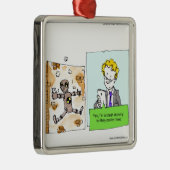 Crash Text Dummy Funny Ornament Aus Metall (Rechts)