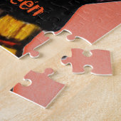 CRASHED HALLOWEEN WITCH-Rätsel Puzzle (Seite)