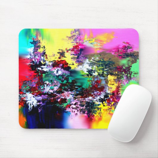 Crashfarben Mousepad (Mit Mouse)