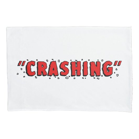 "CRASHING" KISSENBEZUG (Vorderseite)