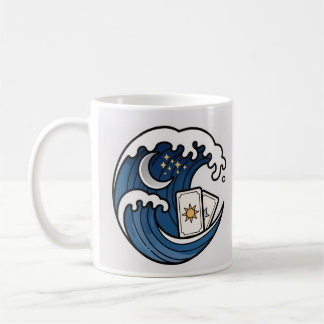 Crashing Waves&Tarot Cards Kaffeetasse