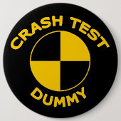 Crashtest-Attrappe Button (Vorderseite)