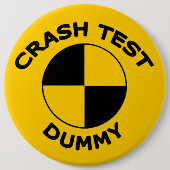 Crashtest-Attrappe Button (Vorderseite)