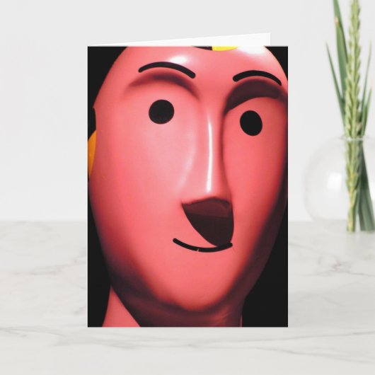 Crashtest-Attrappe Karte (Vorderseite)