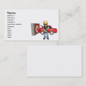 Crashtest-Attrappe Visitenkarte (Vorne/Hinten)