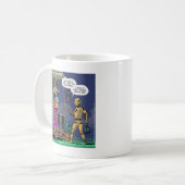 Crashtest Hippie Lustig Kaffeetasse (Vorderseite Links)