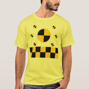Crashtest-Markierungs-Grafiken T-Shirt