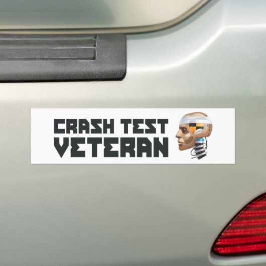 Crashtest-Veteran Autoaufkleber (Auf Auto)