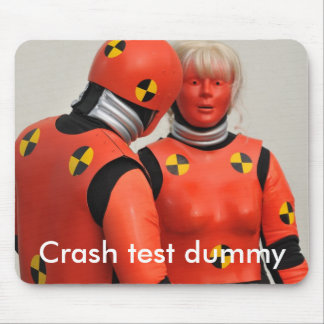 Crashtestattrappe mousemat mousepad