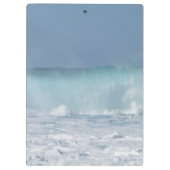 Crashwelle-Wave-Foto Klemmbrett (Rückseite)