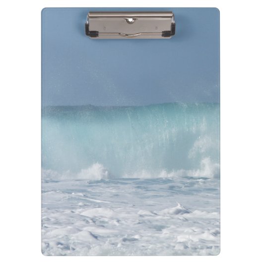 Crashwelle-Wave-Foto Klemmbrett (Vorderseite)