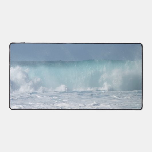 Crashwelle-Wave-Foto Schreibtischunterlage (Vorderseite)