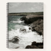 Crashwellen Coastal Spiral Notebook Notizblock (Vorderseite)
