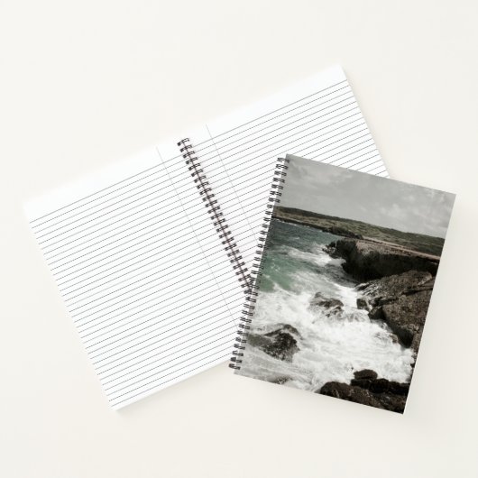 Crashwellen Coastal Spiral Notebook Notizblock (Innenseite)